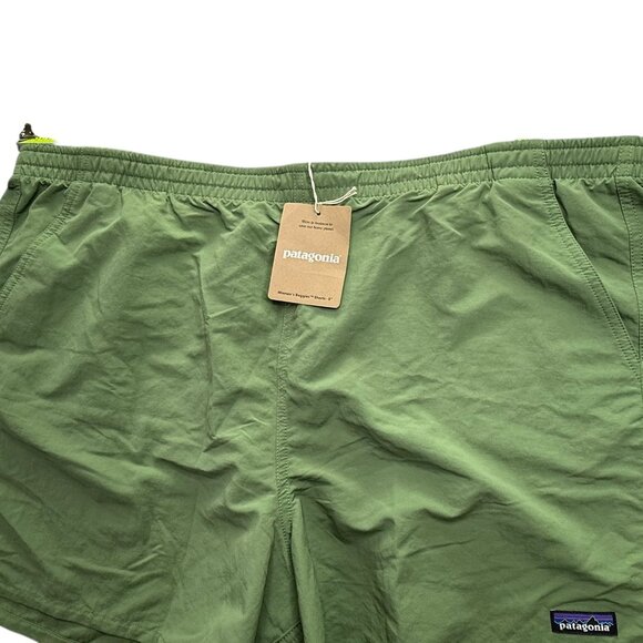 New NWT Patagonia Baggies Shorts, Olive Green. Size Women's XXL.  Terrain Green - Picture 8 of 11